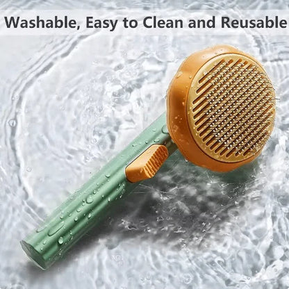 Pumpkin Pet Grooming Brush