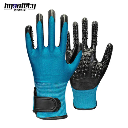 Pet Grooming Massage Gloves for Bathing