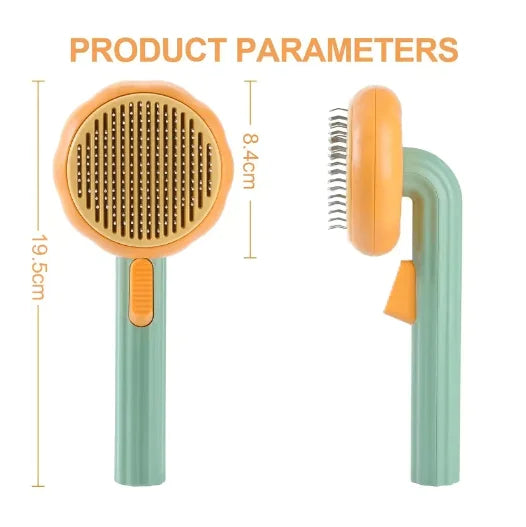 Pumpkin Pet Grooming Brush